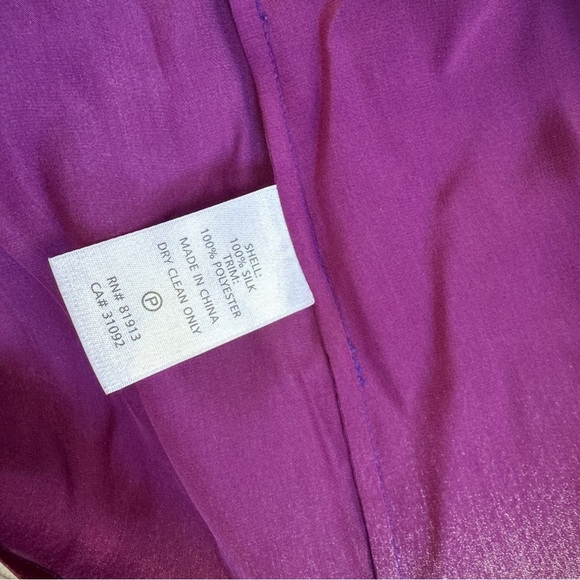 Plenty by Tracey Reese 100% Silk Gradient Dress - Picture 4 of 5